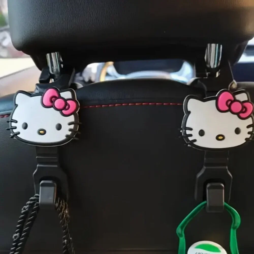 #HK-2031 2-Pack Hello Kitty Car Headrest Hooks - You Choose